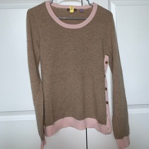 cullen scoop neck cashmere sweater